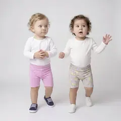 YAMP - Leggins Niña Pack X2 Algodón