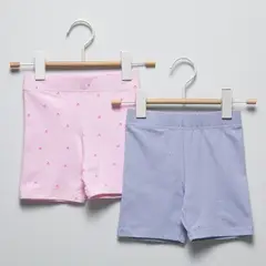 YAMP - Leggins Niña Pack X2 Algodón