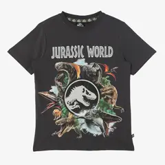 JURASSIC WORLD - Polo Niño Manga Corta Algodón
