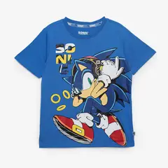 SONIC - Polo Niño Manga Corta Algodón