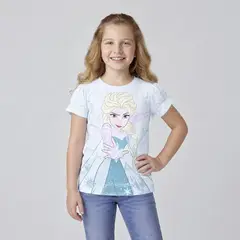 FROZEN - Polo Niña Manga Corta Algodón