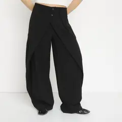 SYBILLA - Pantalón Balloon Tiro Medio Mujer