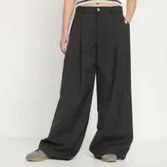 SYBILLA - Pantalón Straight Tiro Alto Mujer