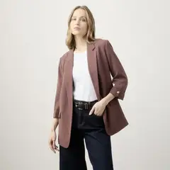 BASEMENT - Blazer Recto Mujer