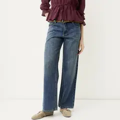 SYBILLA - Jean Wide Leg Tiro Alto Mujer