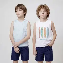 YAMP - Polo Niño Pack X2 Algodón