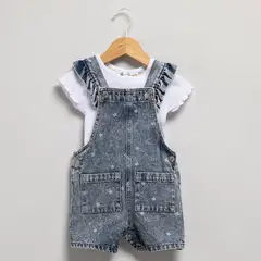 YAMP - Conjunto Bebé Niña 2 Piezas Algodón