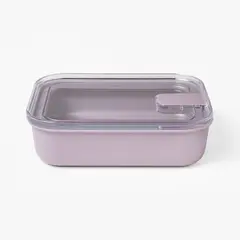 FIGMINT - Taper Hermético Rectangular Apto para Microondas 18.8x14x5.3 cm