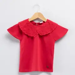 YAMP - Polo Bebé Niña Manga Corta Algodón