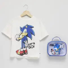 SONIC - Polo + Bolso Niño
