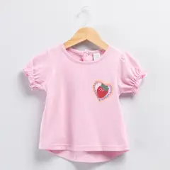 YAMP - Polo Bebé Niña Manga Corta Algodón
