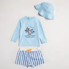 YAMP - Traje de Baño Bebé Niño 3 Piezas