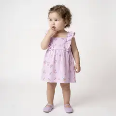 YAMP - Vestido Bebé Niña Algodón