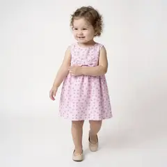 YAMP - Vestido Bebé Niña Algodón