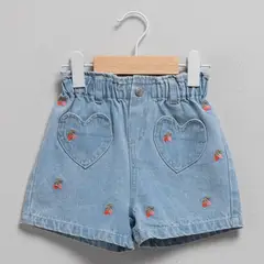 YAMP - Short Bebé Niña Algodón