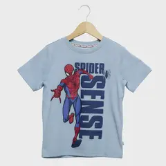SPIDERMAN - Polo Niño Manga Corta Algodón Spider-Man