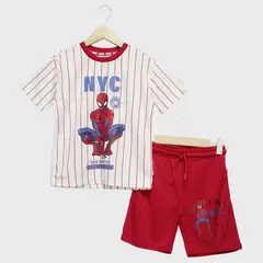 SPIDERMAN - Conjunto Niño 2 Piezas Spider-Man
