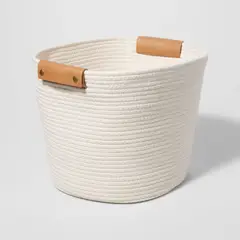 BRIGHTROOM - Canasta Organizadora Tejida 36x33x28 cm