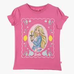 BARBIE - Polo Niña Manga Corta Algodón