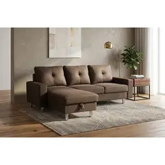 MICA - Seccional New Jeremy 4 Cuerpos Intercambiable Con Almacenamiento