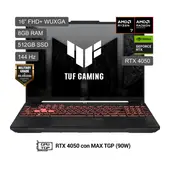 Asus TUF Gaming A16 Ryzen 7 170 8GB RAM 512GB