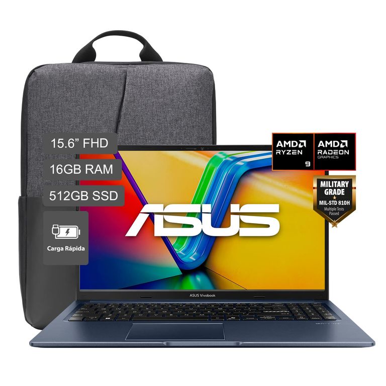 Vivobook 15 AMD Ryzen 9 7940HS 16GB 512SSD 15.6" FHD