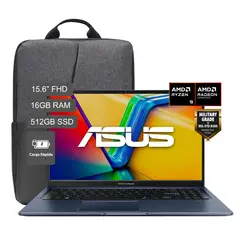 ASUS - Vivobook 15 AMD Ryzen 9 7940HS 16GB 512SSD 15.6" FHD