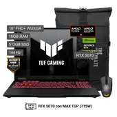 Asus TUF Gaming A16 Ryzen 9 8940HX 16GB RAM 512GB