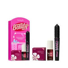 BENEFIT - Set Bestsellers Beneville Beauty Salon - Benetint Dark Cherry, Máscara Badgal Bang, Hoola Original -Benefit