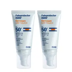 ISDIN - Pack x2 Fotoprotector Gel Cream Dry Touch Spf50 ml