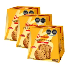 BAUDUCCO - Panettone Frutas x 680 gr. X 3 unidades