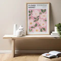 BASEMENT HOME - Cuadro + Lámina Decorativa Stockholm 50x70cm