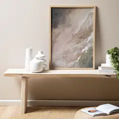 BASEMENT HOME - Cuadro + Lámina Decorativa Mármol 50x70cm