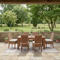 BASEMENT HOME - Juego de Comedor de Terraza Kretes 6 Sillas