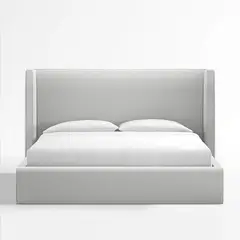 CRATE & BARREL - Cama King Arden con Cabecera