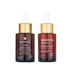 SESDERMA - Pack Antiedad + Luminosidad: C-VIT Serum + Azelac RU Serum