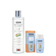 ISDIN - Set Fotoprotector Fusion Water Magic + Micellar Solution 400ml