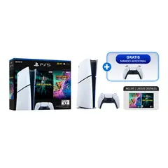 SONY - PS5 DIGITAL SLIM + Mando Dualsense PS5 Adicional Gratis