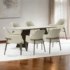 BASEMENT HOME - Juego de Comedor Milán 6 Sillas