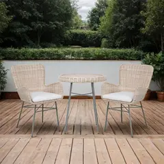 BASEMENT HOME - Juego de Balcón Kata 1-1 Cuerpos con Mesa de Centro