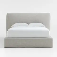 CRATE & BARREL - Cama Queen Capri Earth