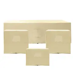 BASEMENT HOME - Set de Cobertores de Sofás de Terraza New Dekke 3-1-1 + Mesa de Centro