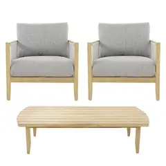 BASEMENT HOME - Juego de Sala de Terraza Lita 1-1 + Mesa de Centro