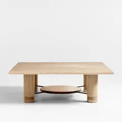 CRATE & BARREL - Mesa De Centro Revival By Athena Calderone