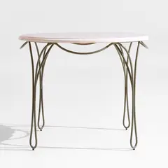 CRATE & BARREL - Mesa De Comedor Para Terraza Harpen By Jake Arnold (4 Puestos)