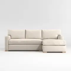 CRATE & BARREL - Seccional Axis 4 Cuerpos Derecho