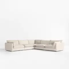 CRATE & BARREL - Seccional Unwind 5 Cuerpos
