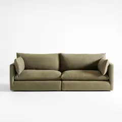 CRATE & BARREL - Seccional Unwind 4 Cuerpos