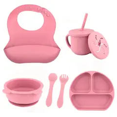 INFANTI - Pack Menaje De Silicona Niña