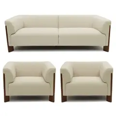 BASEMENT HOME - Juego de Sala Retro 3-1-1 Cuerpos